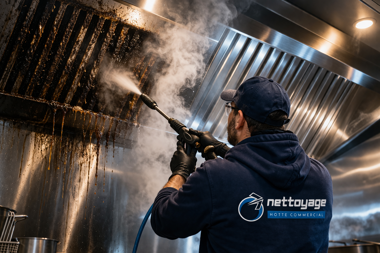 Technicien nettoyage hotte commerciale Laurentides