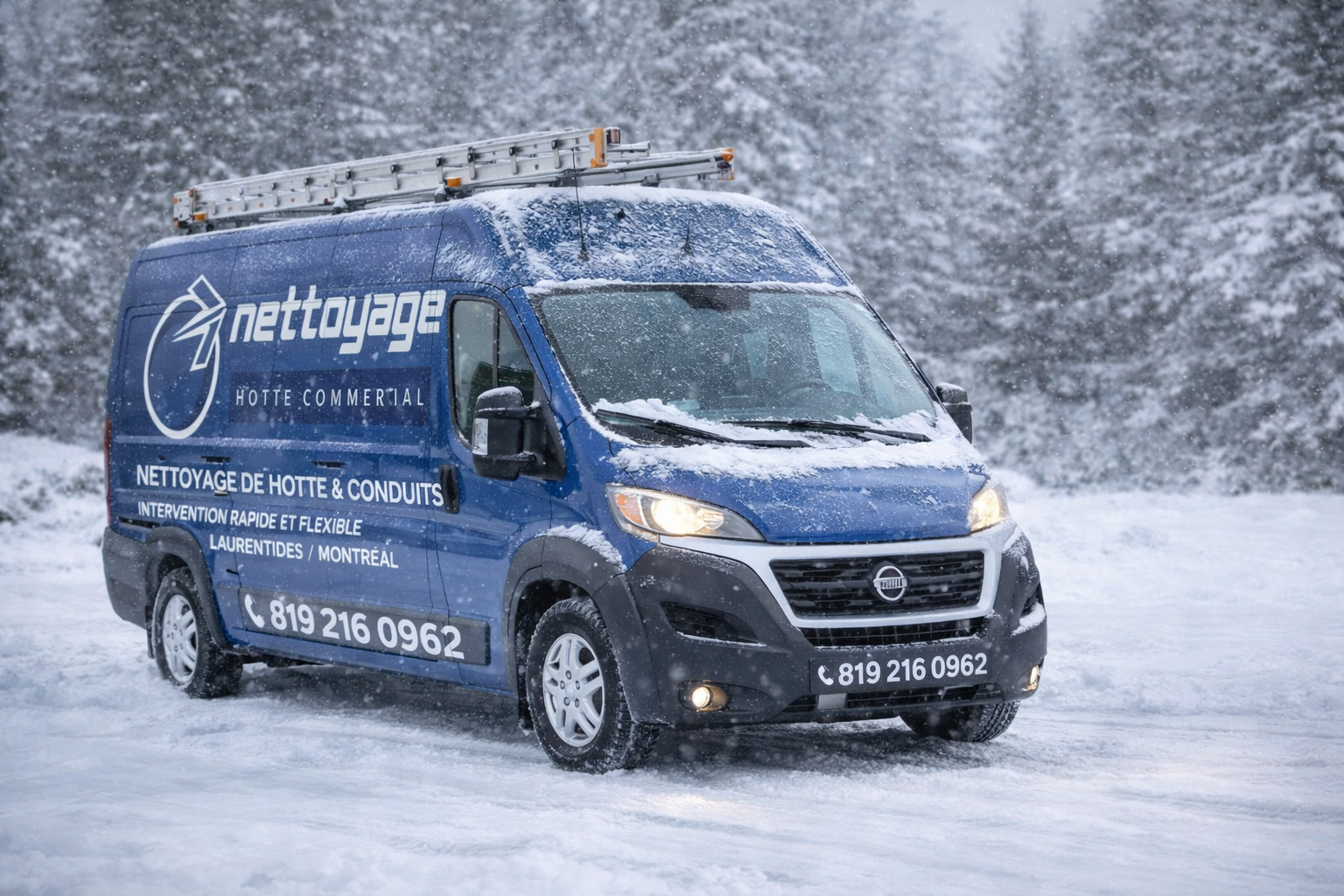 Soumission nettoyage hotte commerciale