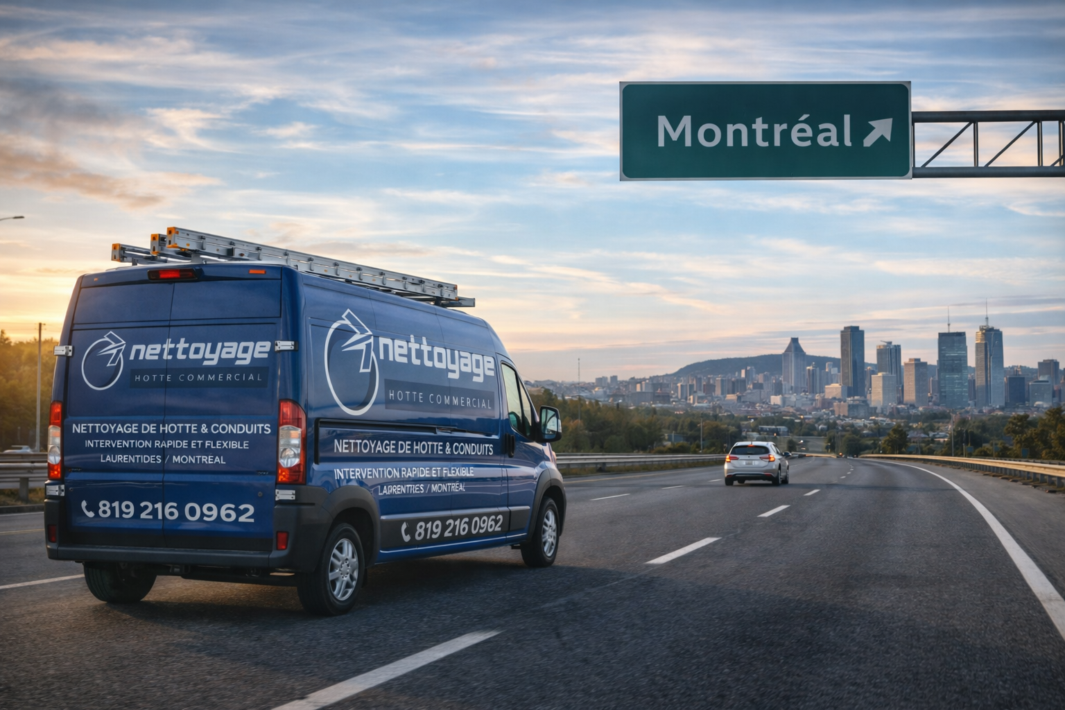 Nettoyage hotte Laurentides Laval Montréal